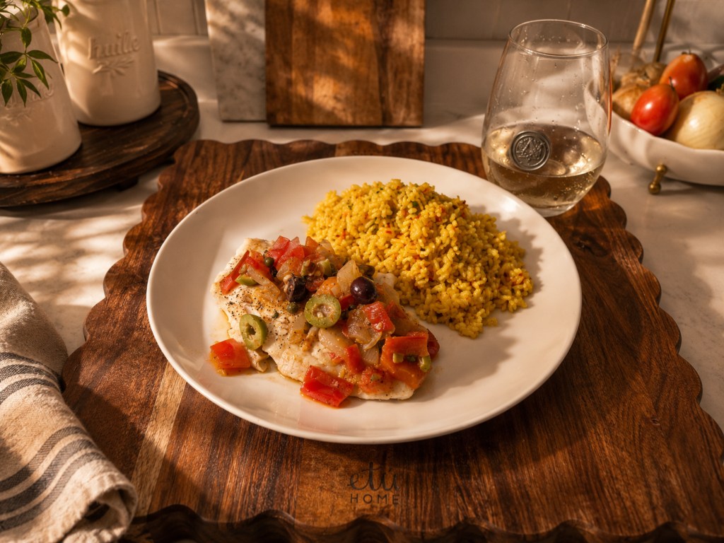 Rustic Mediterranean Snapper – The Baker Who Cooks