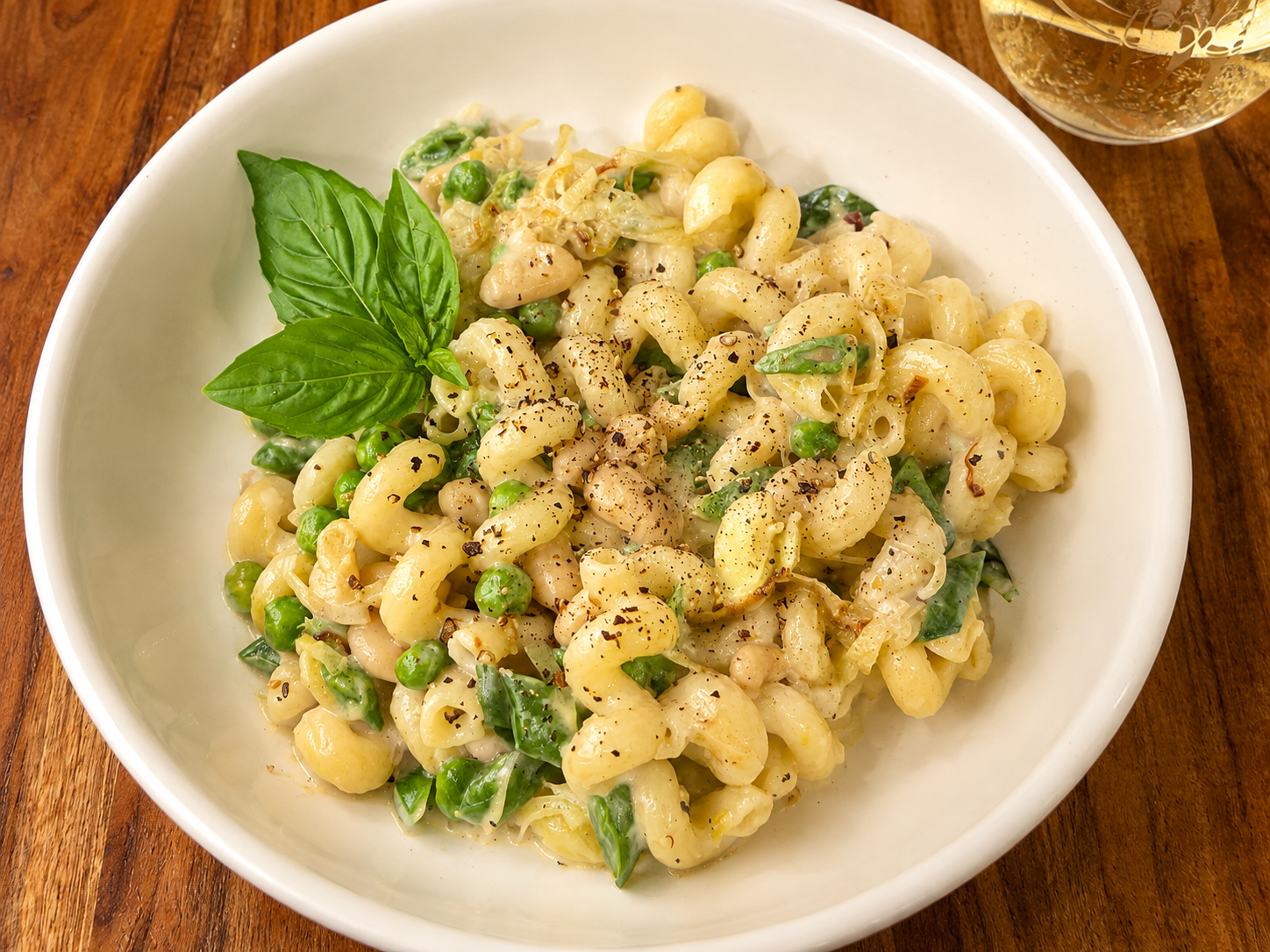 Lemony Mascarpone & Summer Pea Pasta